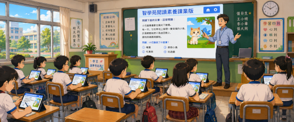 課業版插圖