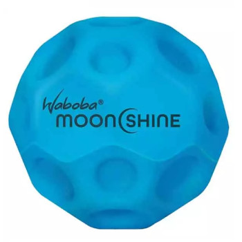 WABOBA 閃閃月亮彈力球(藍)